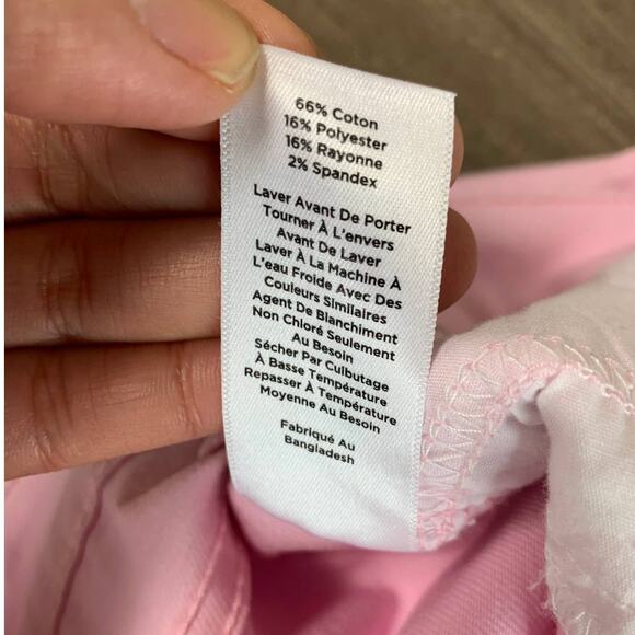 Talbots Women's Pants 5 Pocket Jegging - Light Pink - Size 4 - Picture 6 of 8